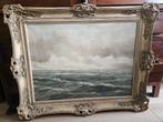 Jon A. Pastoor - Zeegezicht met stormachtige lucht, Ophalen of Verzenden