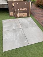 3 dozen Porcelanosa Urbatek Core Grey Nature 60x60cm, Doe-het-zelf en Verbouw, Ophalen, Zo goed als nieuw, Minder dan 5 m², Vloertegels