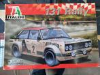 FIAT 131 RALLY 1:24 ITALERI + MONACO Studio27, Ophalen of Verzenden, Italeri, Zo goed als nieuw, Groter dan 1:32