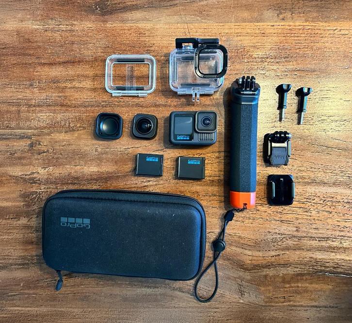 GoPro HERO 13 Bundle nieuw - met wide lens –1x gebruikt!, Audio, Tv en Foto, Actiecamera's, Nieuw, GoPro, Ophalen of Verzenden