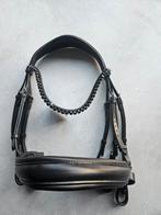 Nieuw zwart stang en trens hoofdstel maat full, Dieren en Toebehoren, Ophalen of Verzenden, Nieuw, Dressuur