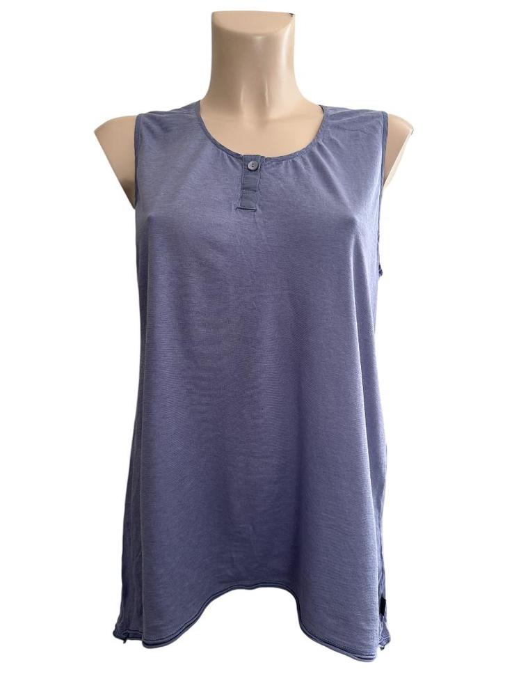 Oska top M, Kleding | Dames, Tops, Zo goed als nieuw, Maat 46/48 (XL) of groter, Blauw, Zonder mouw, Ophalen of Verzenden