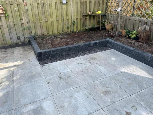 Betontegel 60x60x4  Grijs - 60x60x4cm | A-keus, Tuin en Terras, Tegels en Klinkers, Nieuw, Terrastegels, Beton, 10 m² of meer