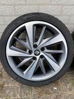 Seat Leon 18inch fr met goede zomerbanden, Auto-onderdelen, Banden en Velgen, Ophalen, 18 inch, Band(en), Zomerbanden