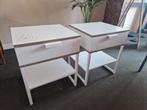 Ikea nachtkastjes 2x, Huis en Inrichting, Ophalen, Gebruikt