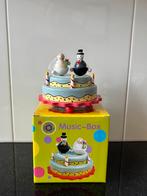 Miziekdoosje van hout, met dansend bruidspaar, ZGAN., Verzamelen, Ophalen, Zo goed als nieuw