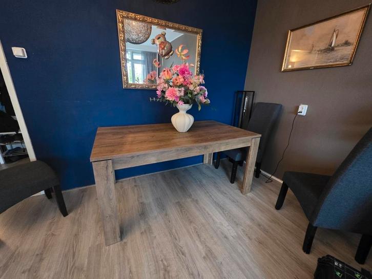 Eettafel jysk Vedde, Huis en Inrichting, Tafels | Eettafels, 50 tot 100 cm, Rechthoekig, Ophalen
