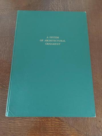 Louis Sullivan A System of Architectural Ornament Map 1924  beschikbaar voor biedingen