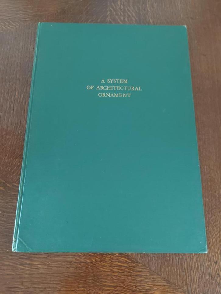 Louis Sullivan A System of Architectural Ornament Map 1961, Boeken, Kunst en Cultuur | Architectuur, Gelezen, Architecten, Ophalen of Verzenden
