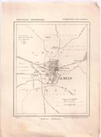 Overijssel. Gemeente Almelo stad. Kuyper kaartje 1867, Ophalen of Verzenden