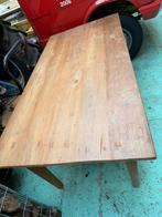 Mooie vintage houten tafel, Huis en Inrichting, Tafels | Eettafels, Ophalen, Gebruikt, 50 tot 100 cm, 150 tot 200 cm