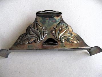 Jugendstil verzilverde servethouder  Gero, Georg Nilsson beschikbaar voor biedingen