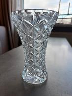 Vintage Kristallen Vaasje - 16cm, Huis en Inrichting, Woonaccessoires | Vazen, Gebruikt, Wit, Ophalen of Verzenden, Glas