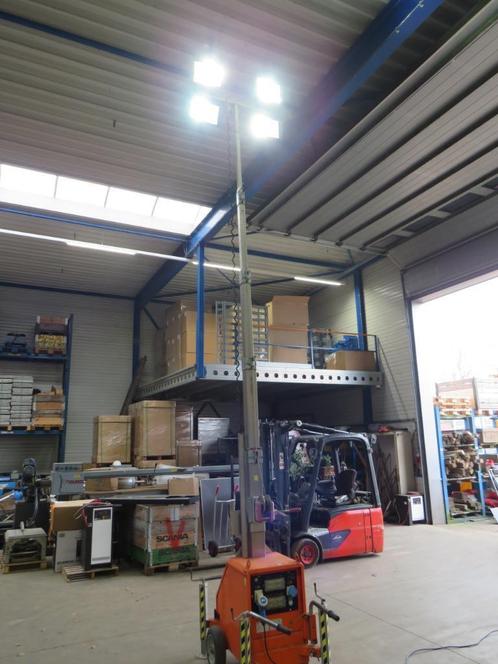 lichtmast linktower towerlight bouwverlichting terreinlampen, Doe-het-zelf en Verbouw, Bouwverlichting, Gebruikt, Lamp met armatuur