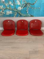 Amsterdam Arena Stoelen - Set van 3, Ophalen, Kunststof, Gebruikt, Drie