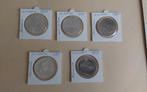 Serie Zilveren Tientjes, Koningin Juliana, Setje, Zilver, Ophalen of Verzenden