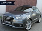 Audi Q3 2.0 TFSI Quattro 170PK |S-line|Pano|19inch|Trekhaak|, Auto's, Audi, 1800 kg, Zwart, 4 cilinders, 1984 cc