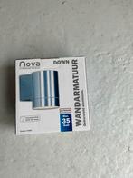 Nieuwe Nova Down Wandlamp Buiten LED Aluminium, Minder dan 50 watt, Wandlamp, Ophalen of Verzenden, Netvoeding