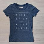 Hollister blauw shirt west coast maat XS, Gedragen, Maat 34 (XS) of kleiner, Blauw, Hollister