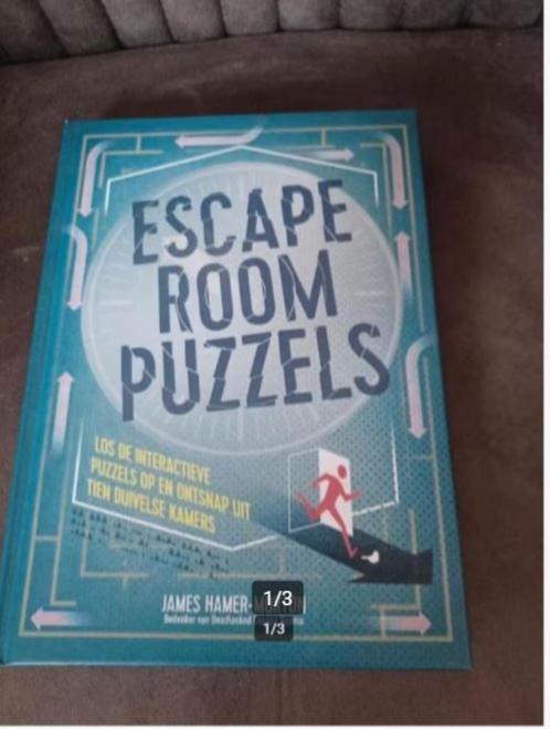 Escape room puzzels James Hamer, Boeken, Hobby en Vrije tijd, Zo goed als nieuw, Ophalen of Verzenden