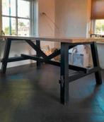 Tafel Eettafel robuust /zwart/ tafel, Ophalen, Eenpersoons, 90 cm, Stapelbed