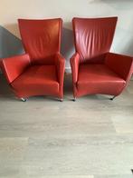 Montis Holland Windy Fauteuil, Huis en Inrichting, Ophalen, Gebruikt, Leer, 75 tot 100 cm