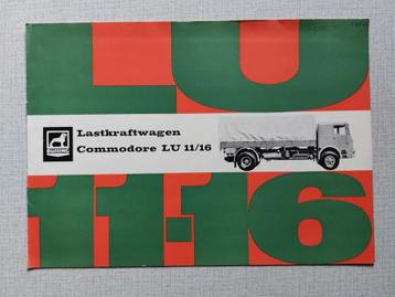 BÜSSING Type COMMODORE LU 11/16 Brochure / Folder beschikbaar voor biedingen