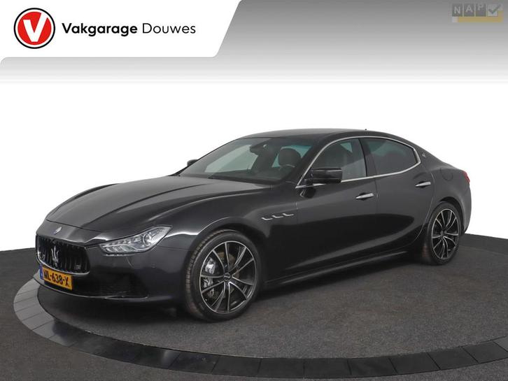 Maserati Ghibli 3.0 | 6 cilinder |330PK |Automaat |Leder |Ca, Auto's, Maserati, Bedrijf, Te koop, Ghibli, ABS, Airbags, Airconditioning