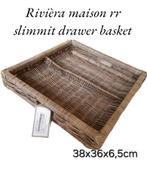 Rivièra maison rustic rattan slimmit drawer basket, Ophalen of Verzenden, Nieuw