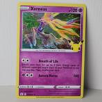 Pokémon Xerneas (Holo) Celebrations, Ophalen of Verzenden, Zo goed als nieuw, Losse kaart, Foil