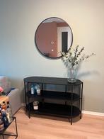 Jysk Sneslev dressoir zwart, Ophalen, Met plank(en), 100 tot 150 cm, Zo goed als nieuw