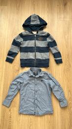 Vest en overhemd maat 110-116, Kinderen en Baby's, Kinderkleding | Maat 116, Ophalen of Verzenden, Zo goed als nieuw, Jongen, Setje