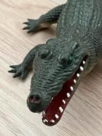 Leuke groene krokodil speelgoed, Overige soorten, Ophalen of Verzenden, Beeldje of Figuurtje