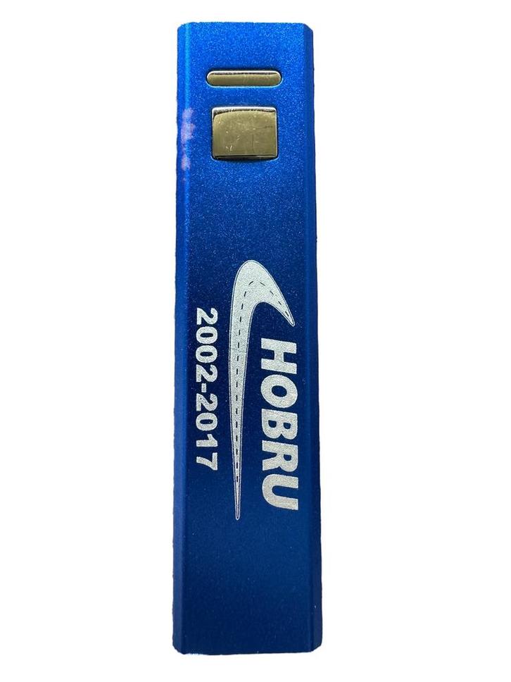 Mini powerbank 2600 mah – blauw, Telecommunicatie, Powerbanks, Zo goed als nieuw, Verzenden