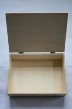 Houten sigarenkistje 70x120x47 mm, Ophalen of Verzenden, Nieuw, Materiaal