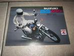 Suzuki GS 400 brochure folder 1977 ?, Motoren, Suzuki