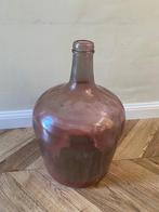 Roze Glazen Vaas Vintage, Ophalen, Gebruikt, Overige kleuren, Glas