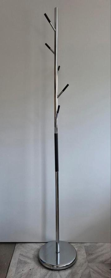 Moderne Staande Kapstok Chroom/Zwart - 5 Haken beschikbaar voor biedingen