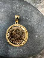 18k Gouden hanger met 22k munt, Sieraden, Tassen en Uiterlijk, Kettinghangers, Ophalen of Verzenden, Nieuw