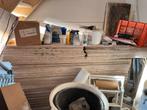 Steiger/Plafondsteiger met Underlayment Platen, Ophalen, Gebruikt