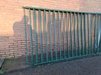2 tuinpoortjes + 14 meter hekwerk, Ophalen, Gebruikt, IJzer