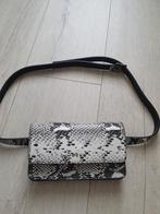 DKNY Riem portemonnee met slangenhuid zwart wit, Ophalen of Verzenden, Zo goed als nieuw, Wit