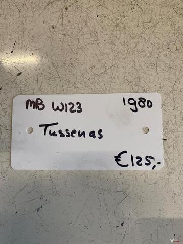 Mercedes W123 1980 Tussenas  beschikbaar voor biedingen