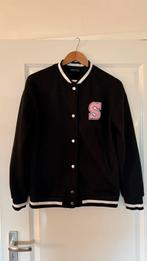 Leuke baseball jack maat S, Maat 38/40 (M), Zwart, Ophalen of Verzenden, Zo goed als nieuw