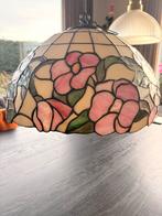 Tiffany  hanglamp, Huis en Inrichting, Lampen | Wandlampen, Ophalen of Verzenden, Zo goed als nieuw, Glas