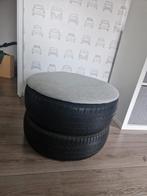 Autobanden poef, Huis en Inrichting, Ophalen, Minder dan 50 cm, Gebruikt, Rond