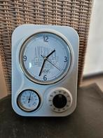 Keukenklok Riviera Maison, Ophalen of Verzenden, Zo goed als nieuw, Wandklok