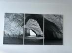 Canvas doeken Blue Caves Zakynthos 180x100 cm, Ophalen, 125 cm of meer, 75 cm of meer, Print