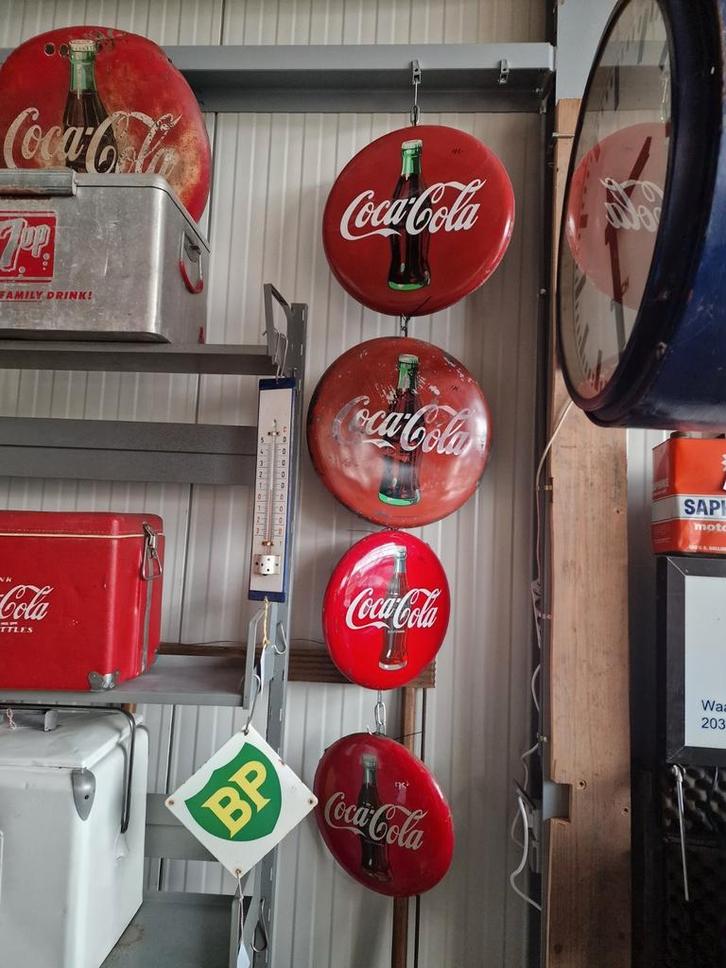 Coca-Cola  usa, Verzamelen, Merken en Reclamevoorwerpen, Gebruikt, Reclamebord, Ophalen