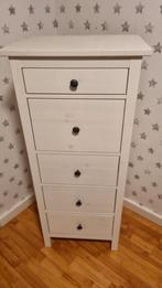 Ikea Hemnes Ladekast 5 lades, Huis en Inrichting, Kasten | Dressoirs, Ophalen, Overige materialen, 50 tot 100 cm, Zo goed als nieuw
